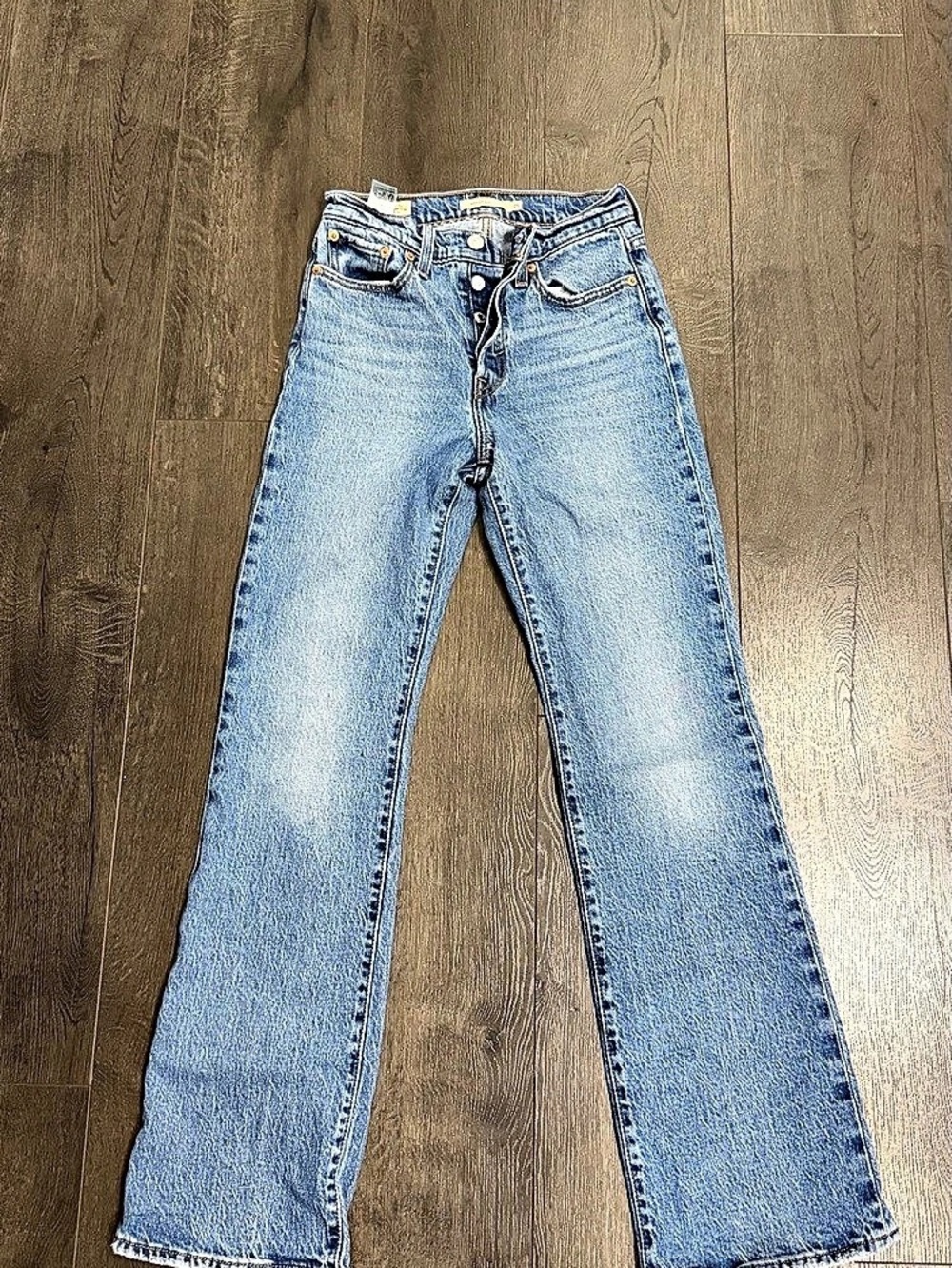Levi’s Wide Leg Jeans in Blue Waist 25